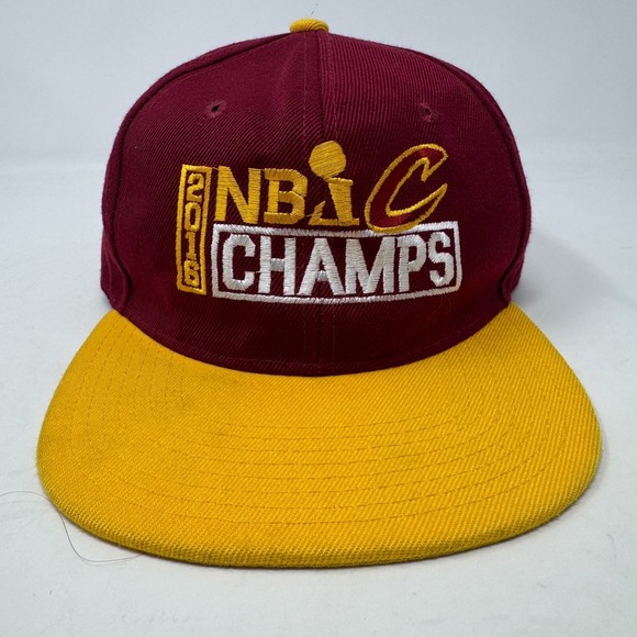 Other - 2016 NBA Champs Cleveland Cavaliers Hat Championship Locker Room Snapback Red